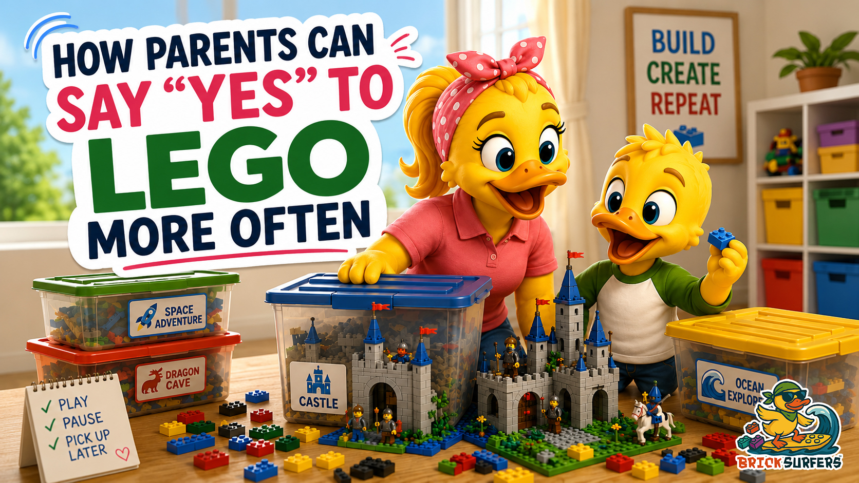 How Parents Can Say “Yes” to LEGO More Often
