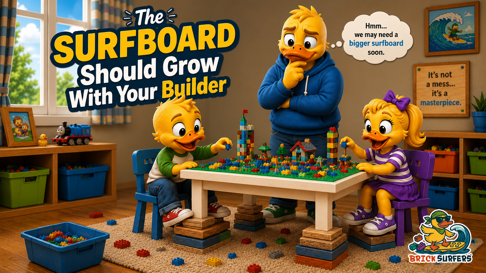 The Surfboard Should Grow With Your Builder