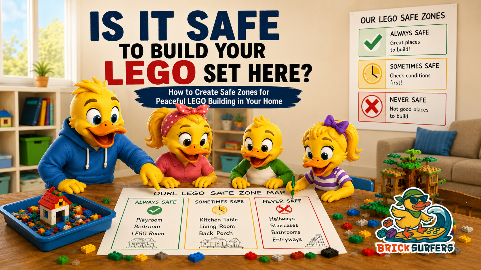 Is It Safe to Build Your LEGO Set Here?