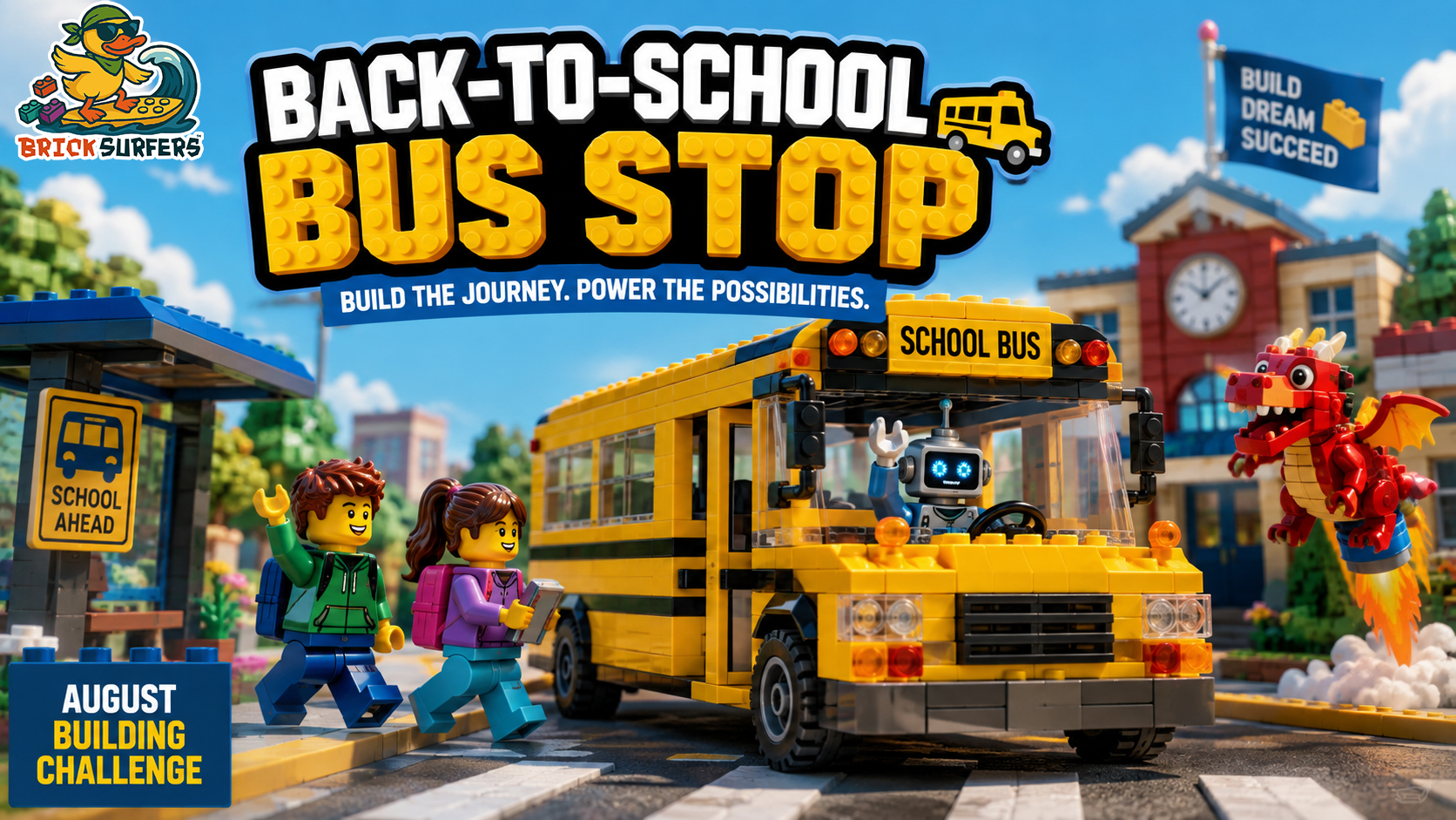Building Challenge: Back to School Bus