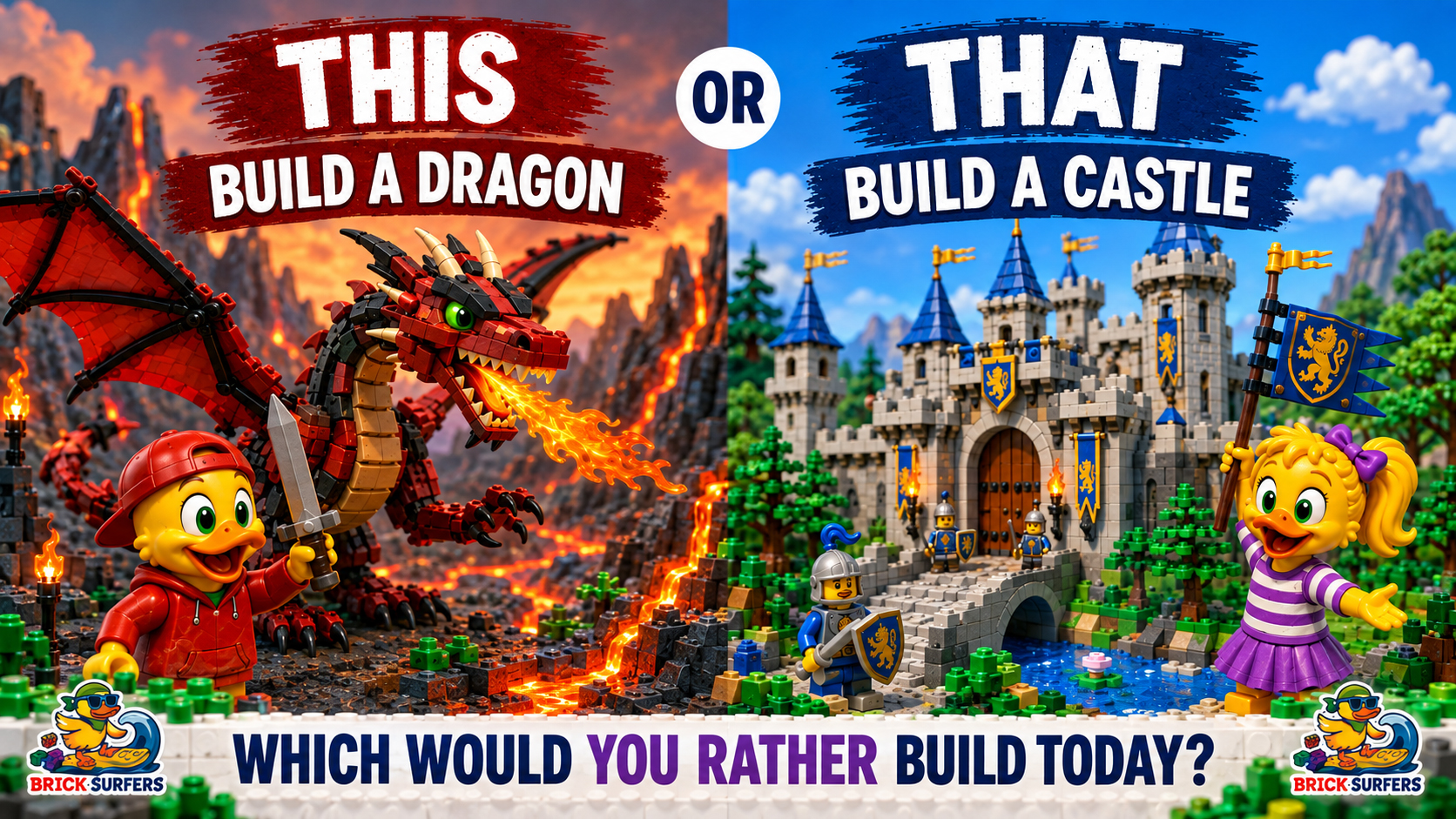🐉 DRAGON or 🏰 CASTLE?