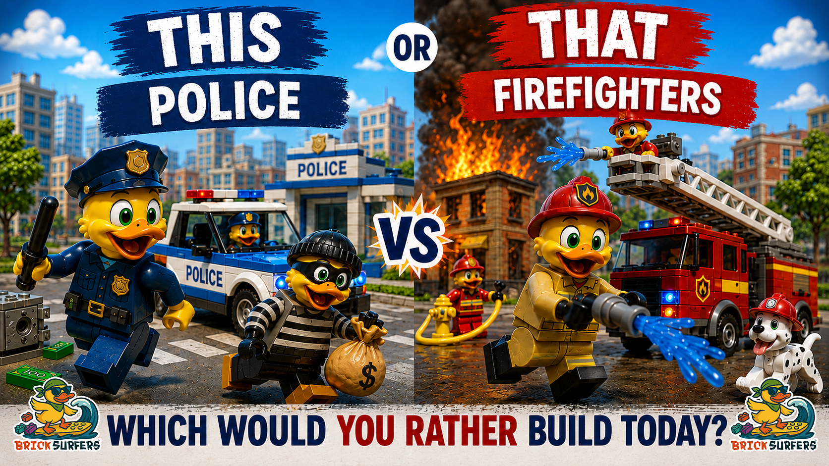 Police or Firefighters?