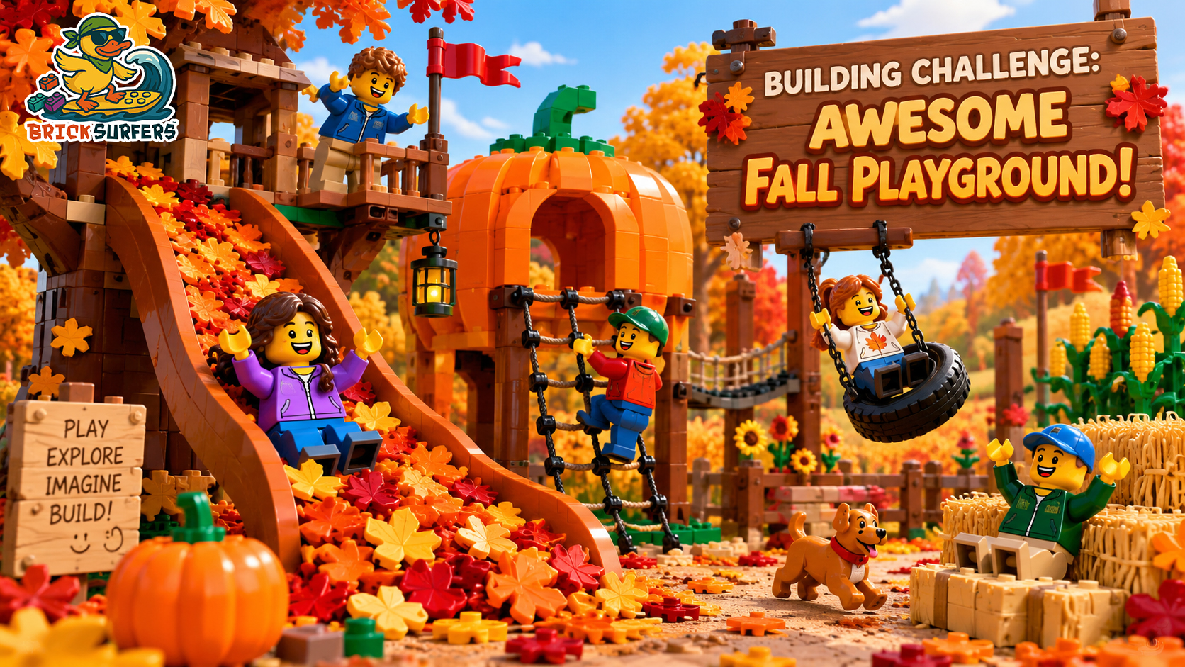 Building Challenge: Awesome Fall Playground