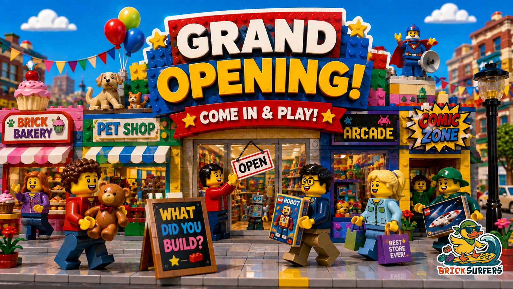 Reminder: Build the Best Store in Town!