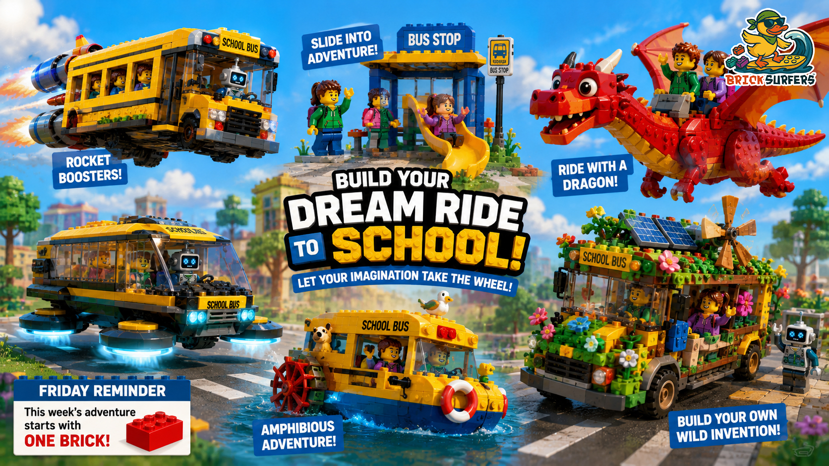 🚍 Friday Reminder: How Are YOU Getting to School?