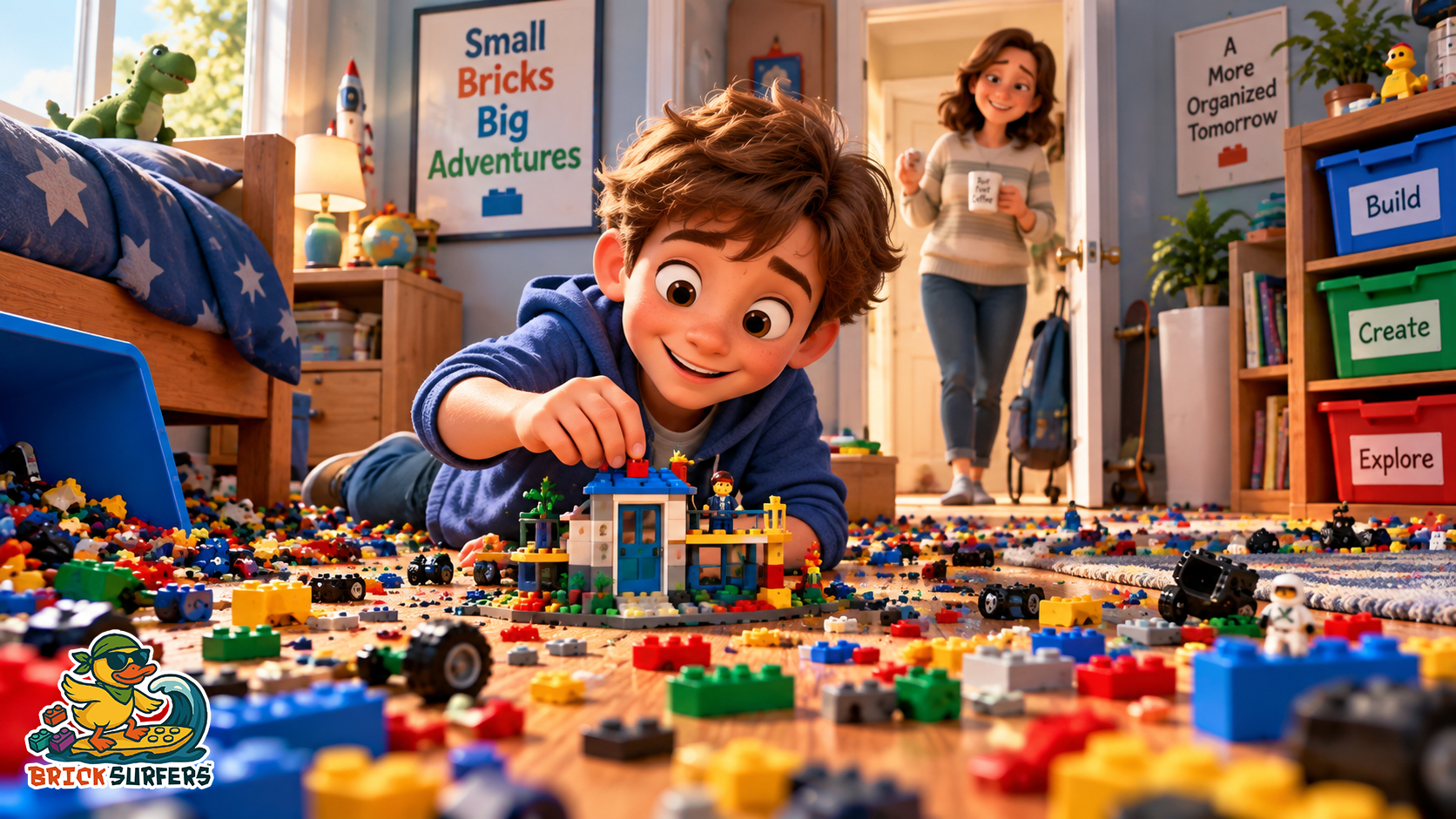 What’s the LEGO Brick Lava Pit?